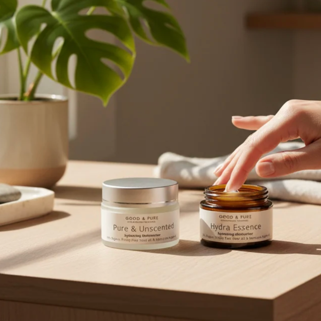 Pure & Unscented and Hydra essence