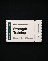 9am Workshop — Strength Training