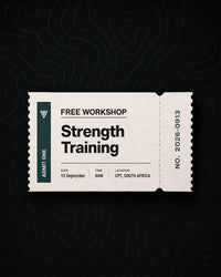 9am Workshop — Strength Training
